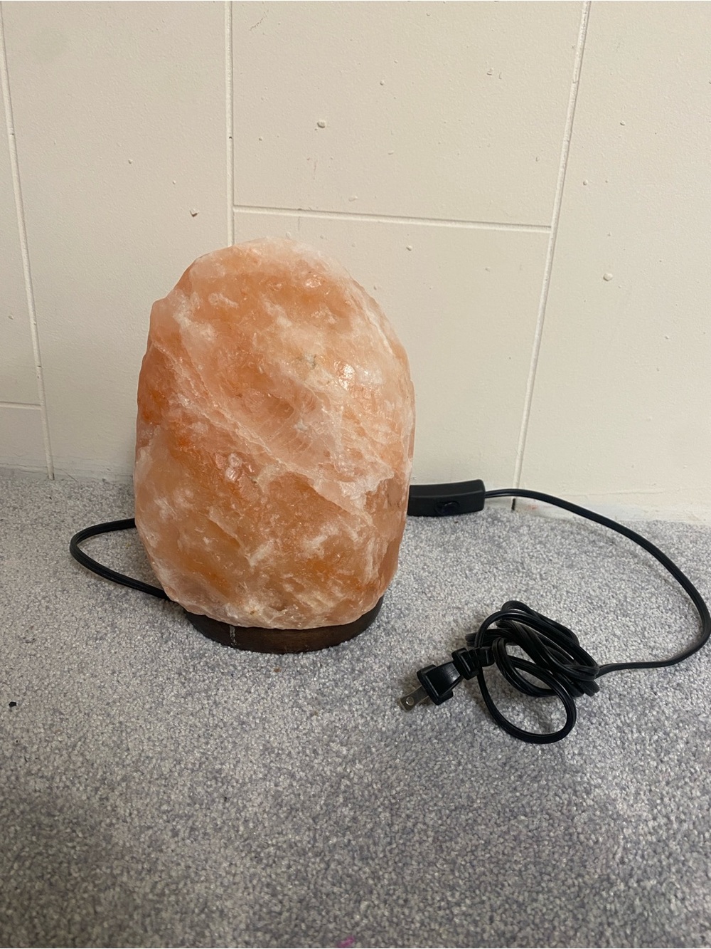 Himalayan Salt Lamp - Natural Pink/Orange Glow